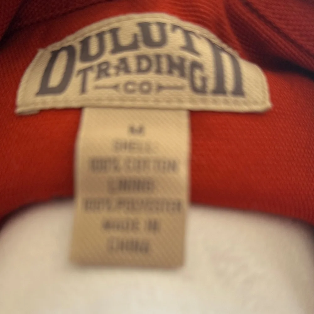 Duluthflex Fire Hose Shirt Jac Co Men's Orange Button-Up Jacket